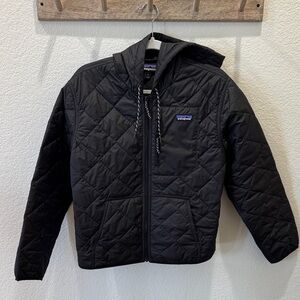 Patagonia Diamond Quilted Bomber Hoody Jacket Women’s